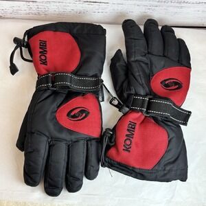 Kombi Gloves Men's L Vintage Red Black Ski Snow